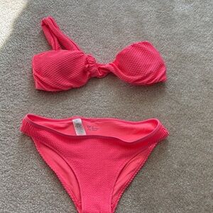 Aerie Bright Pink Bikini